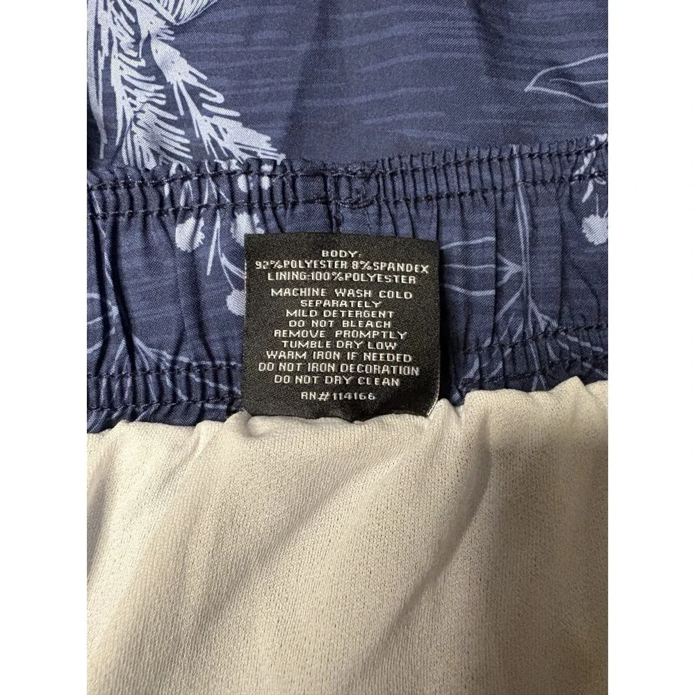 Colosseum Ole Miss Revels Hawaiin Shorts Men's Size 3XL Blue Floral Tropical